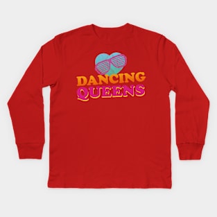 Disco Bachelorette - 90s disco bride Kids Long Sleeve T-Shirt